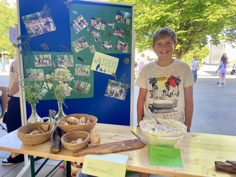 Schüler bei Projekten