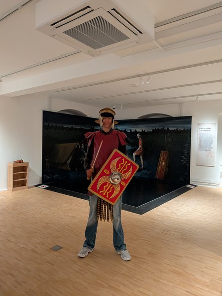 Schüler im Museum