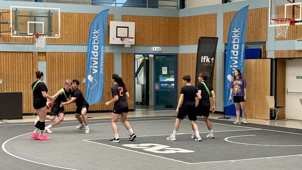 Schüler beim Sport