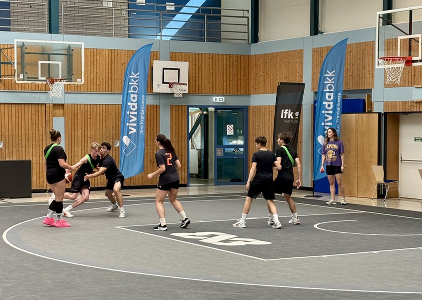 Schüler beim Sport