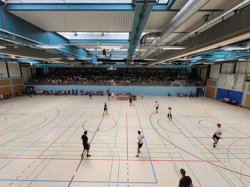 Schüler beim Sport