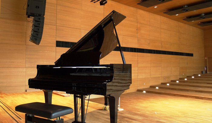 Flügel in der Aula