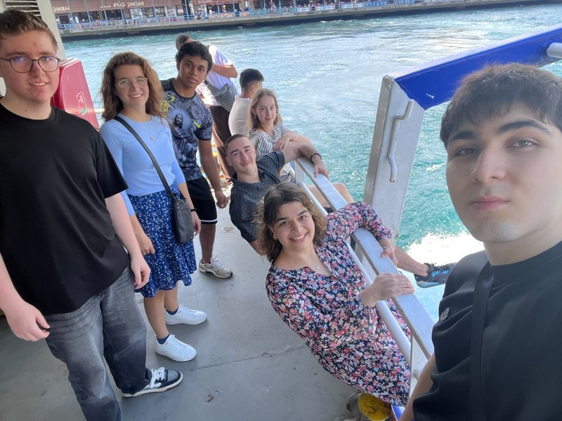 Schüler in Istanbul