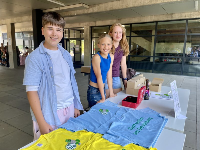 Schüler bei Projekten