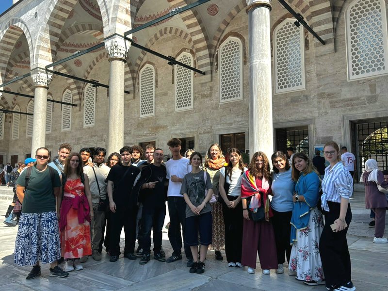 Schüler in Istanbul