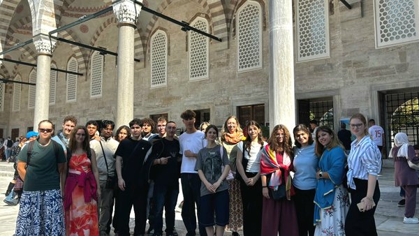 Schüler in Istanbul