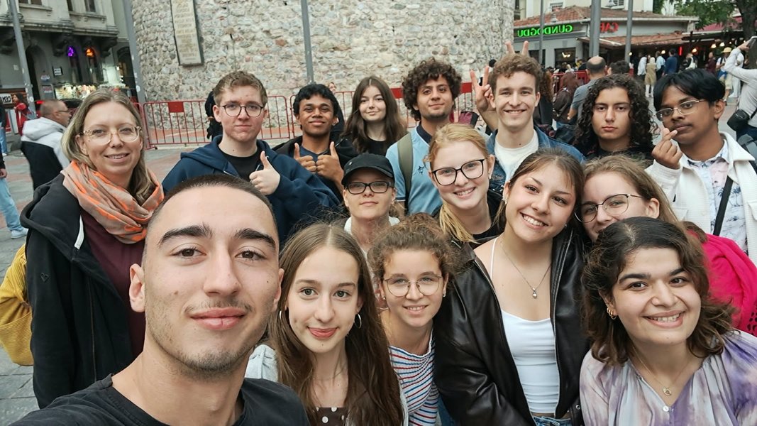 Schüler in Istanbul