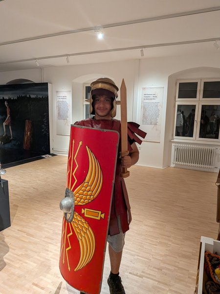 Schüler im Museum